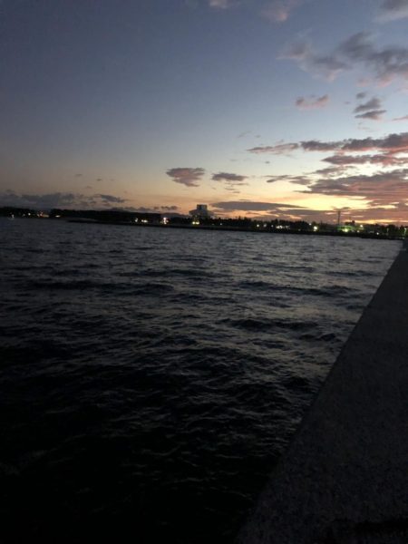 初めて行った釣り。