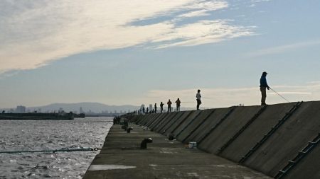 タチウオ２匹、ドジョウテンヤ