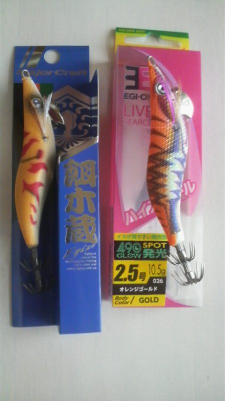 エギ王VS餌木蔵