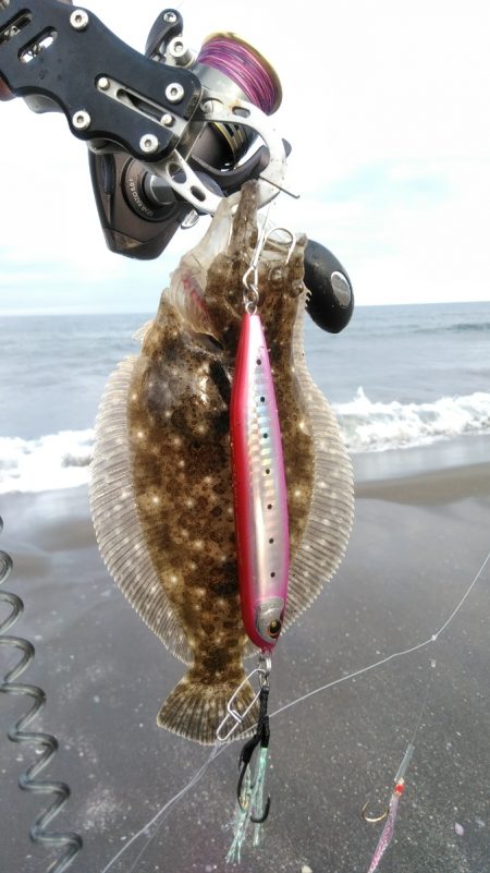 サーフでヒラメリベンジ成功!!