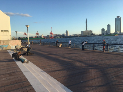 天保山 中央突堤 アジング修行のはずが…