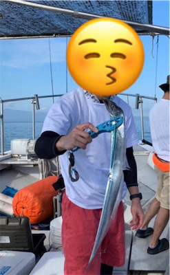 初タチウオジギング