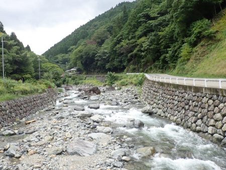 揖保川渓流釣り最終日