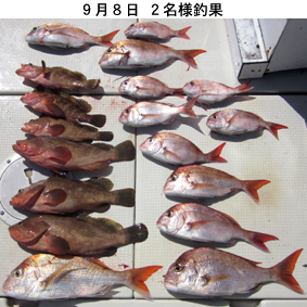 来温丸（らいおんまる） 釣果