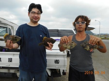 館山つりセンターくろしお丸 釣果
