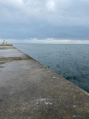 《久々にミニ波止へ》