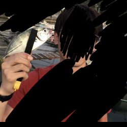 アジングにて・・初メッキ！