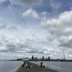 久々ショアジギ