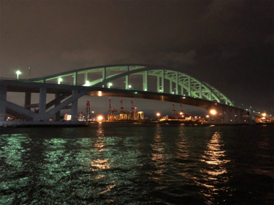 台風あと渋かった