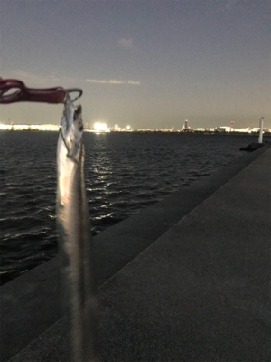 泣きの一投で…