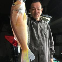 マイボートでアマダイ狙い！