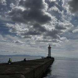 久々ショアジギ