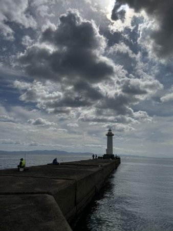 久々ショアジギ