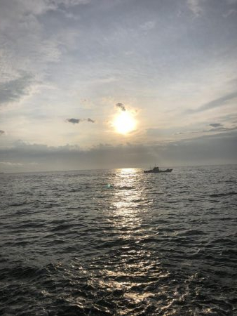 強風にも負けず