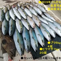 大物釣果速報！●光義丸：平戸市早福港