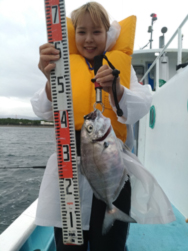 初挑戦のお客様 イトヨリ爆釣！