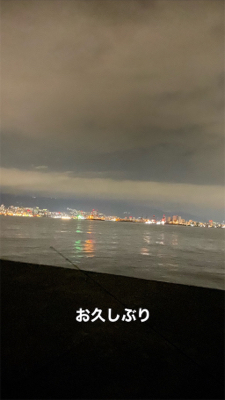 《久々にミニ波止へ》