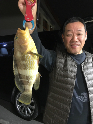 マイボートでアマダイ狙い！