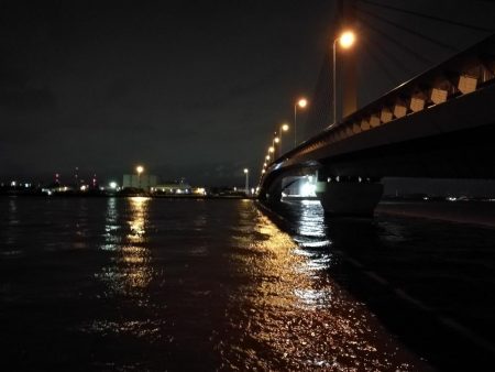 南港釣行 （10/13 南港タチウオ釣り 今季初　タチウオ釣果有り）