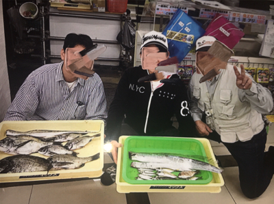 岸和田沖の北チヌ好調！