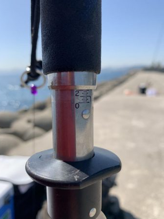 快晴釣り日和！なんとかハマチGET！