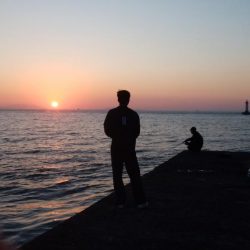 日没前２時間の播磨新島釣行