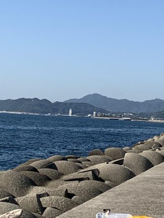 快晴釣り日和！なんとかハマチGET！