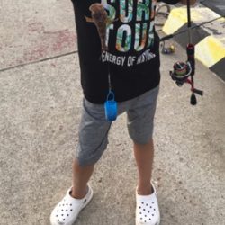 家族でアジングとサビキ