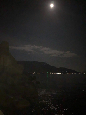 台風前に女神に逢いに♡