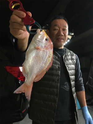 マイボートでアマダイ狙い！