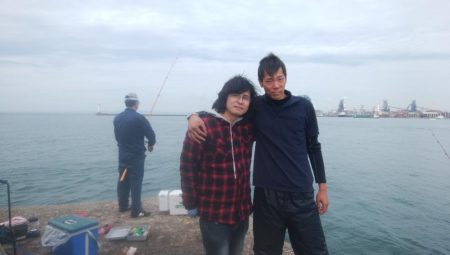 朝から爆釣続く播磨新島釣行