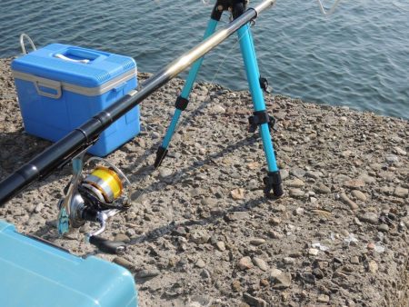 秋のエビ撒き釣り　ハネの気配は無し