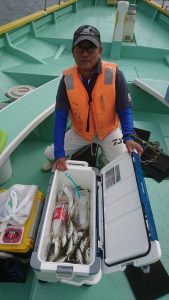 ＫＯＮＡＹＡｰＭＡＲＵ（こなや丸） 釣果