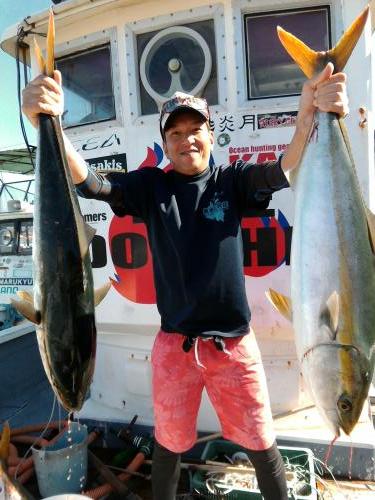 ファイヤードルフィン 釣果