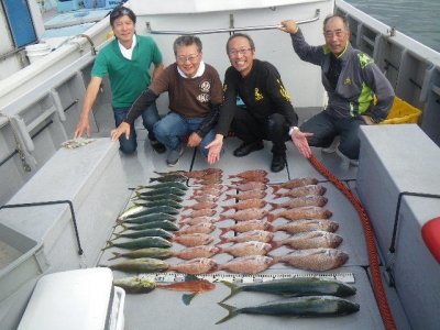 磯部釣船 直栄丸 釣果