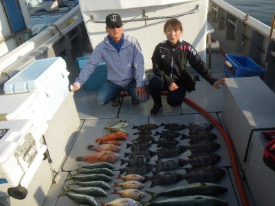 磯部釣船 直栄丸 釣果