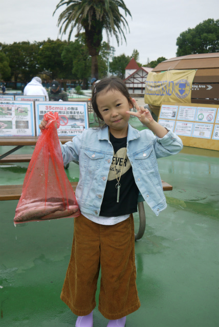 としまえんフィッシングエリア 釣果