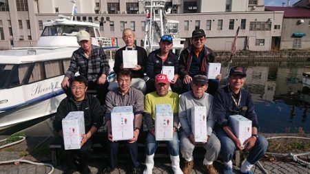 小樽港遊漁船SHAKE 釣果