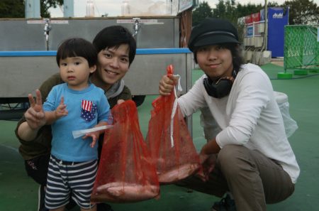 としまえんフィッシングエリア 釣果