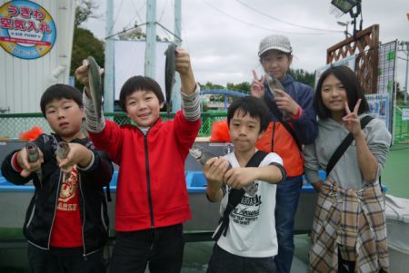 としまえんフィッシングエリア 釣果