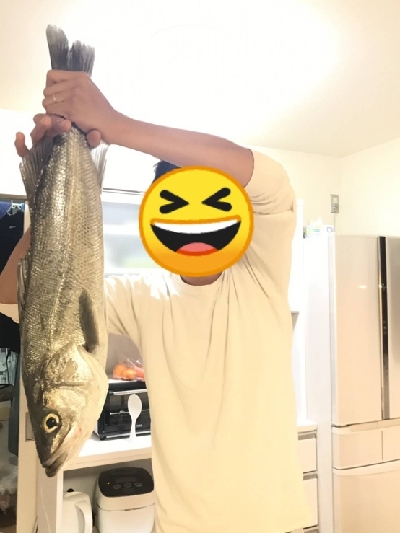 シーバス初ゲット!