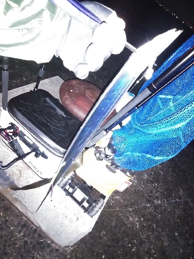 初めての沖堤防で太刀魚青物を求めて