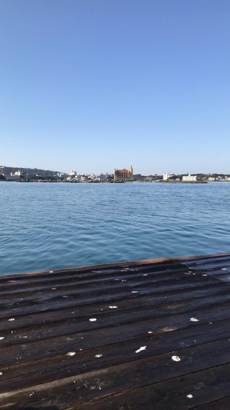 イカダのダンゴ釣り