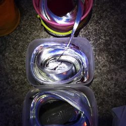 妻と久しぶりのタチウオ釣り、今年はデカイの多い。