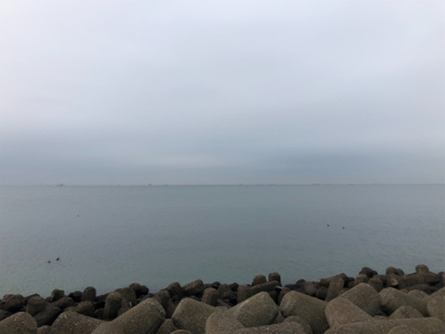 今季初湾奥ブルー