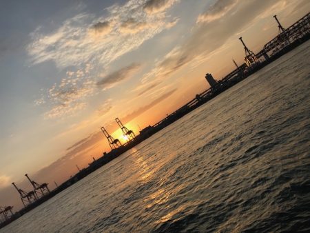 IKEA裏タチウオ釣り