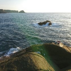 須江でグレ釣り