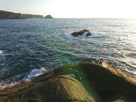 須江でグレ釣り