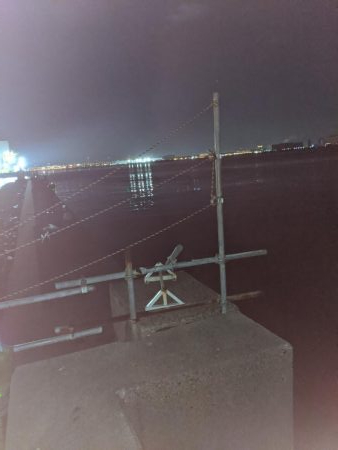 かもめ大橋夕まずめ