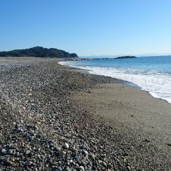 仁淀川河口サーフ、ライトショアジギング